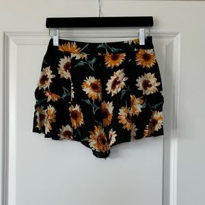 Rumor Boutique Sunflower Shorts